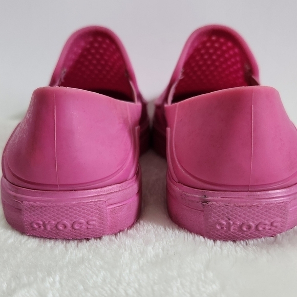 CROCS Barbie Pink Citilane Roka Slip On Shoes Children Size 10-11 - Picture 10 of 13